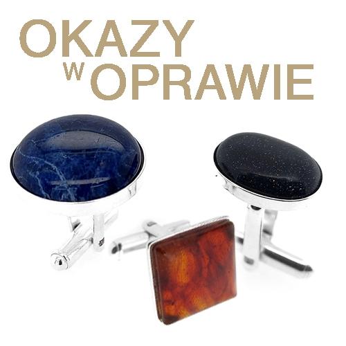 okazy w oprawie